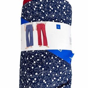 Gap 2 Pack Flannel Pajama Pants Sz L